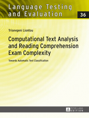 cover image of Computational Text Analysis and Reading Comprehension Exam Complexity